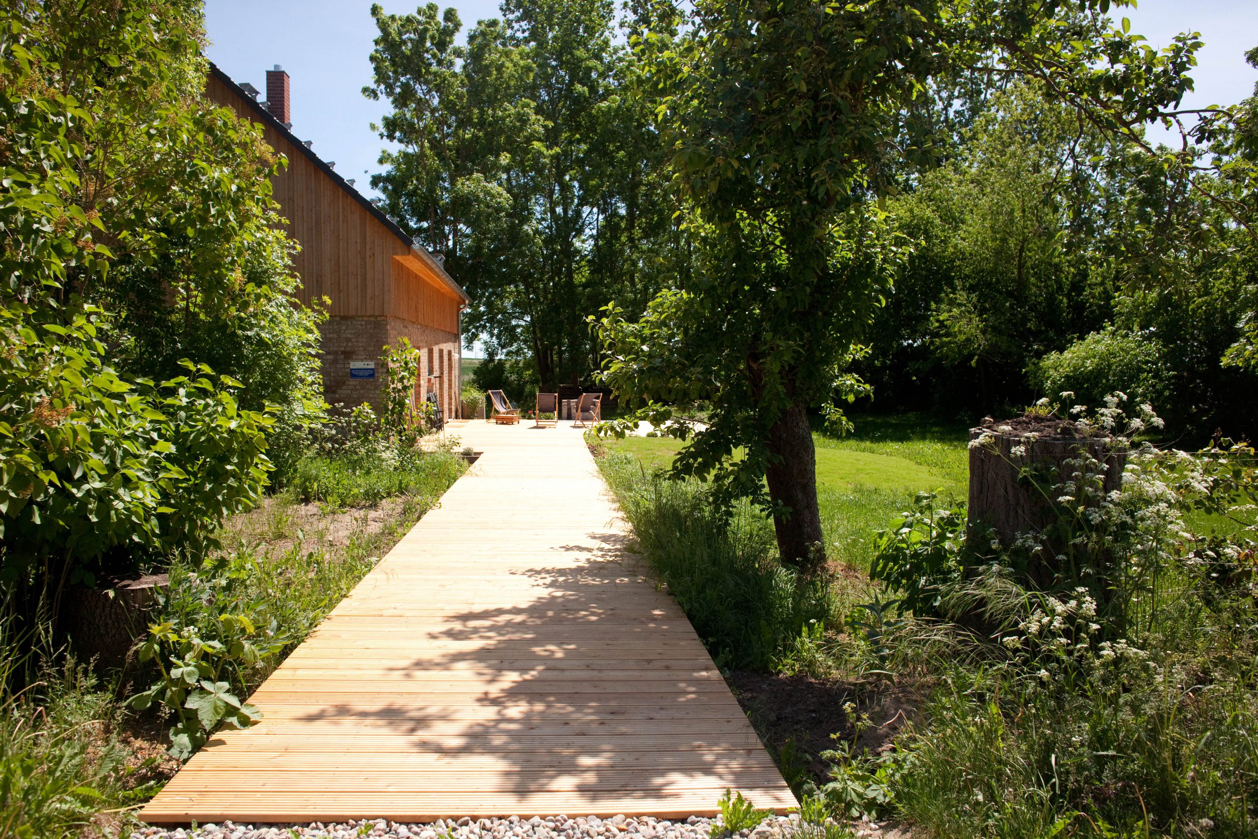 St. Unterholz Ein Ort in der Uckermark mit Garten, Ruhe